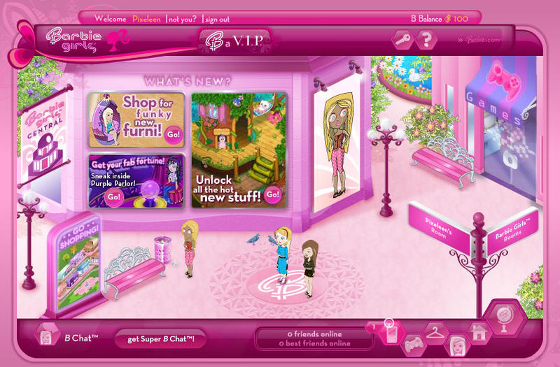 barbie girl world game